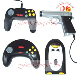 Picture of FirstSing FS12031 48 Games in 1 Wireless Joypad 8 BIT TV Game Console