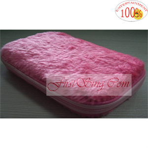 Image de FirstSing FS25014 Hot Pink Felted Bag for NDSi 
