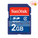 Picture of FirstSing FS03008 SanDisk 2GB SD Secure Digital Memory Card (Compatable with Wii)