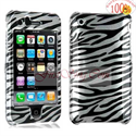 Picture of FirstSing FS21108 Zebra Design Phone Protector Case for iPhone 3G 2nd Generation