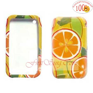 Picture of FirstSing FS21111 Orange Delight Skin Case for iPhone 3G 2nd Generation