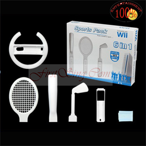 Изображение Firstsing FS19162 6 In 1 Sports Pack For Wii