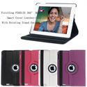 Image de FirstSing FS00135 360° Magnetic Smart Cover Leather Case With Rotating Stand for iPad 2 