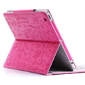 Image de FS00138 Cute Cartoon Graffitti Embossing for iPad 2 Magnetic Smart Cover Leather Case