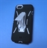 Изображение FS09329  Dual Layer Defender Kick Stand Impact Hard Case Cover Black for iPhone 5 