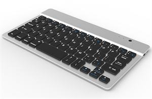 Image de FirstSing Ultra Slim Mini Bluetooth Wireless Keyboard For Ipad Mini Ipad 4 Ipad 3 Mac Os X Ipod Touch Android 30 And Later Tablet