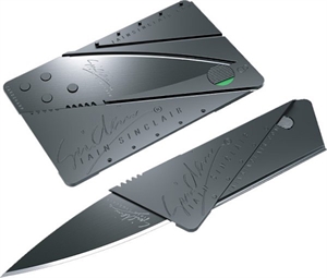 Stainless Steel Folding Credit Card Blades