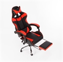 Изображение Gaming Chair Racing Style High-Back Office Swivel Chair 90-150 degree Reclining Ergonomic Chair with Adjustable Headrest Backrest Armrests Footrest