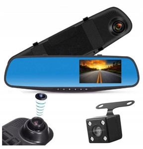 DRIVING RECORDER REAR VIEW CAMERA IN HD REAR VIEW MIRROR の画像