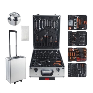 Picture of Aluminum case 999 tools and accessories - Steel - Electric glue gun included