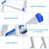 Picture of Aluminum 5-Step Folding Stepladder 98CM Height, 4 Non-slip Feet, Maximum Load 150KG for Home