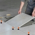 100pcs set Level Wedges Tile Spacers for Flooring Wall Tile Leveling System T-type tile leveler equalizer の画像