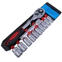1/2 inch 12 in 1 Torque and Ratchet Wrench Set Repair Tools for Vehicle Bicycle Socket Wrench Kit Tool