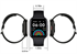 Picture of 1.54 inch Smart Watch Men Women Touch Color Screen Fitness Tracker Heart Rate Blood Pressure Band Sport Smartwatch