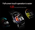 Image de Smartwatch Blood Pressure Monitor 1.22 Inch IPS Screen IP67 Water Resistant Heart Rate Sleep Tracker Silicon Strap