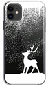 Crystal Clear Xmas Christmas Winter Design TPU Protective Case Cover for iPhone 12 and 12 Pro