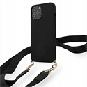 Image de TPU Silicone Phone case with Necklace Lanyard for iPhone 12 and 12 Pro
