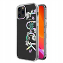 Изображение Glitter Diamonds Transparent Flexible Phone Case Cover for iPhone 12 Pro Max