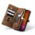 Изображение Leather Magnetic Detachable Cash Holder Wallet for iPhone 12 Pro Max