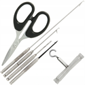 Deluxe Baiting Needle Braid Scissor Tool Set