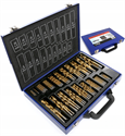 170 Piece HSS-TIN Metal Titanium Drills Tool