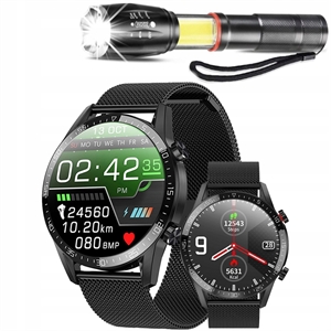 Image de Smart Watch with Sleep Monitor, ECG Measurement, Heart Rate Monitor, Pressure Gauge, Blood Oxygenation Measurement