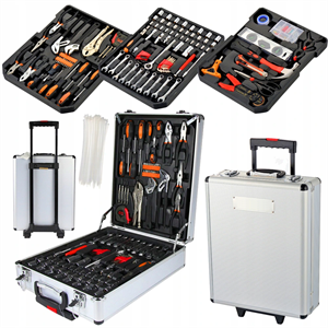 Toolbox 750 Pieces in Chrome Vanadium Steel and Trolley の画像