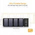 Изображение Зарядное устройство для телефона с солнечной панелью 28 Вт USB-панель солнечных батарей
