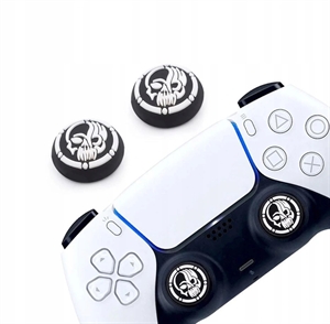 Overlay silicone rubber pads for PS5 Skull 2 Pcs の画像