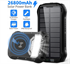 Image de Power Bank Solar Qi Wireless Charger 26800mAh Large Capacity 26W