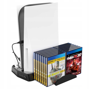 Vertical Stand Cooling Fan Station for PS5 の画像
