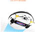 3 in 1 TUYA  WiFi Robot Vacuum Cleaner With Wiping Function Robot Vacuum Cleaner Laser Navigation APP Remote Control,4 Cleaning Modes