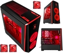 Gaming PC Computer Case ATX LED の画像