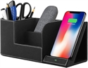 Brush Pot Wireless Charger Desk Stand