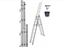 Picture of LADDER Aluminum 3x11 150 kg + HOOK for free