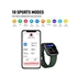 Изображение Multifunctional Smart Watch Sports Tracker IP68 Waterproof DIY screen fitness tracker and music controlled sleep tracker