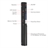 Picture of Portable Pen Scanner  Wireless Document & Images Scanner Book  Scanner A4 Size 900DPI JPG/PDF Formate LCD Display for Business Reciepts Books
