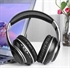 Picture of Adjustable Headset LED RGB Wireless Bluetooth MP3 Radio FM Headphones IPX9 Waterproof with Built-in Microphone