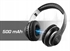 Image de Adjustable Headset LED RGB Wireless Bluetooth MP3 Radio FM Headphones IPX9 Waterproof with Built-in Microphone