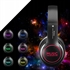 Picture of Adjustable Headset LED RGB Wireless Bluetooth MP3 Radio FM Headphones IPX9 Waterproof with Built-in Microphone