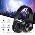 Over-ear Wireless LED Bluetooth Headphones with Built-in Mcrophones の画像