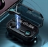 Image de IPX7 Waterproof Bass Wireless Headphones with Built-in Torch and 2000mAh Powerbank