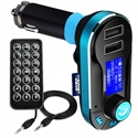 Car Hands Free Charger FM Wireless Bluetooth Transmitter の画像