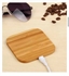 5W Wireless Induction Charger Bamboo Wireless Charger