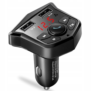 Bluetooth Transmiter FM USB 3.1A QC 3.0 Car Charger の画像