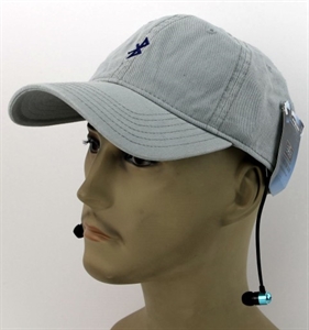 Image de Earphone visor cap built in bluetooth