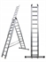 Picture of Ladder Aluminum 3x12 for Stairs 150 kg