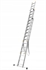 Picture of Ladder Aluminum 3x12 for Stairs 150 kg