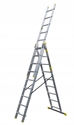 Picture of 3x9 Certified Industrial Aluminum Ladder