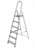 Image de Aluminum Ladder Home 6 Steps + Hook